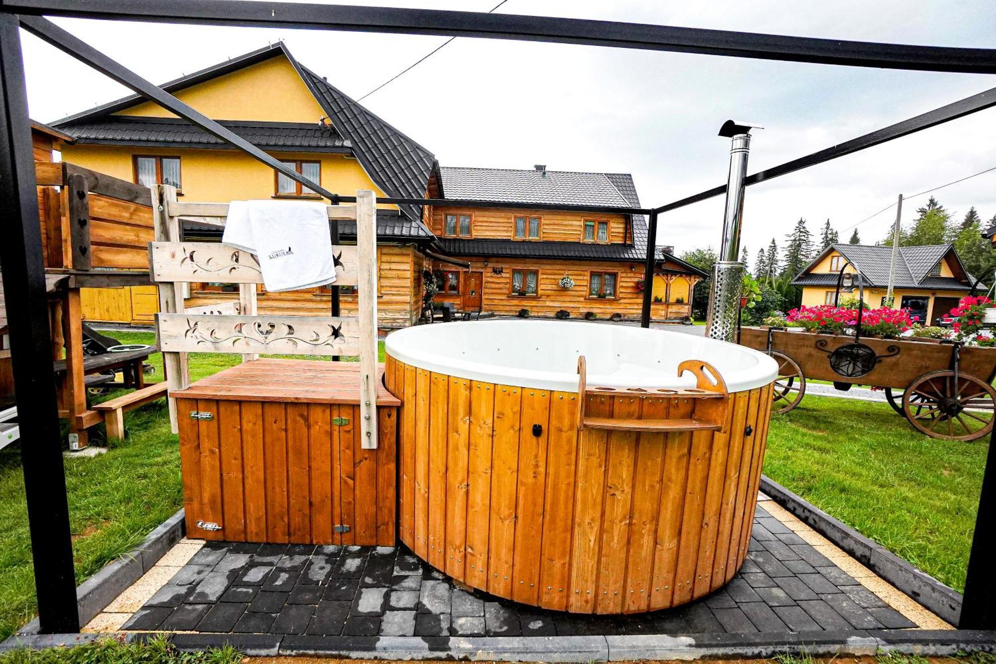 Gosciniec Kukulka Z Jacuzzi Acomodação com café da manhã Zakopane Exterior foto